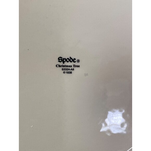 Spode Christmas Tree 10¾" Dinner Plates Set of 2 S3324-A8 - Picture 7 of 9